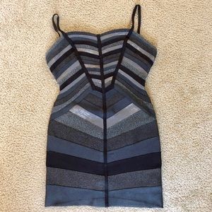 AUTHENTIC Herve Leger Mini Dress Size XS